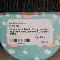 Hard Plastic Curry, Handle, tag *new
