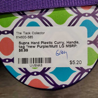 Hard Plastic Curry, Handle, tag *new
