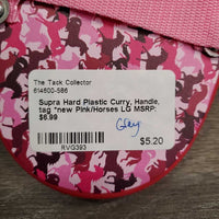 Hard Plastic Curry, Handle, tag *new
