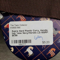 Hard Plastic Curry, Handle, tag *new
