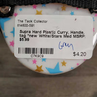 Hard Plastic Curry, Handle, tag *new
