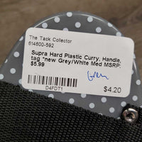 Hard Plastic Curry, Handle, tag *new
