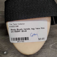 Body Brush, handle, tag *new
