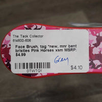 Face Brush, tag *new, mnr bent bristles

