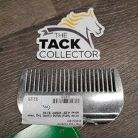 Wide Metal Mane Comb, tag *new

