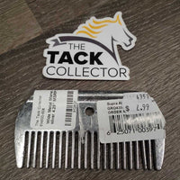 Wide Metal Mane Comb, tag *new
