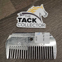 Wide Metal Mane Comb, tag *new
