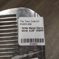 Wide Metal Mane Comb, tag *new
