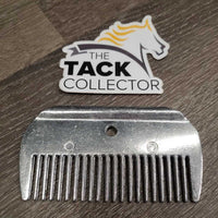 Wide Metal Mane Comb, bag *new
