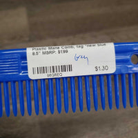 Plastic Mane Comb, tag *new
