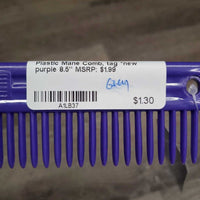 Plastic Mane Comb, tag *new
