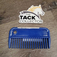 Wide Plastic Mane Comb, tag *new
