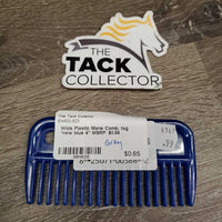 Wide Plastic Mane Comb, tag *new
