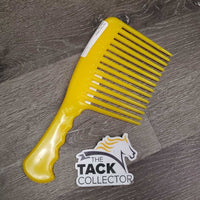 4" Wide Tooth Plastic Mane Comb - Tail Rake, tag *new
