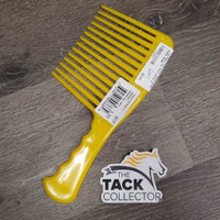 4" Wide Tooth Plastic Mane Comb - Tail Rake, tag *new
