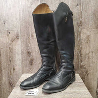 Pr Dress Boots, Zips *vgc, clean, mnr rubs, scuffs & scratches
