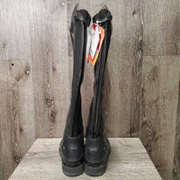 Pr Dress Boots, Zips *vgc, clean, mnr rubs, scuffs & scratches
