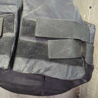 Hard Cell Safety Vest *vgc, mnr pulled zipper end, dirt & unstitched tag edge *10/2015
