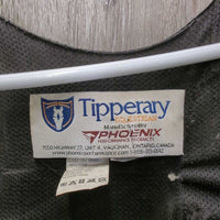 Hard Cell Safety Vest *vgc, mnr pulled zipper end, dirt & unstitched tag edge *10/2015
