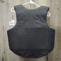 Hard Cell Safety Vest *vgc, mnr pulled zipper end, dirt & unstitched tag edge *10/2015
