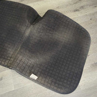 Thick Quilt Dressage Saddle Pad *gc, clean, dirty, faded, residue, hairy, rubs, clumpy
