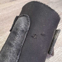 Neoprene Closed Boots, velcro *fair, clean, edges: peeled, v.chipped & cracked, residue, rips, rubs, pills
