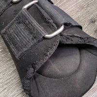 Neoprene Closed Boots, velcro *fair, clean, edges: peeled, v.chipped & cracked, residue, rips, rubs, pills
