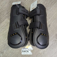Open Front Boots, velcro tabs, box *New
