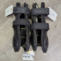 Open Front Boots, velcro tabs, box *New

