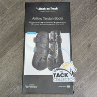 Open Front Boots, velcro tabs, box *New
