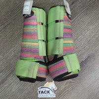 Closed Neoprene Sport Boots, velcro *gc, dirty, hairy, stains, hair, threads

