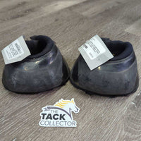 No Turn Bell Boots, velcro *gc/fair, v.torn edges, clean, stains, faded, scrapes, residue
