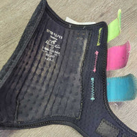 Closed Front & Hind Neoprene Sport Boots, velcro *gc, hairy, rubs, clean, residue, frayed edges, rip
