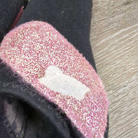 Closed Front & Hind Neoprene Sport Boots, velcro *gc, hairy, rubs, clean, residue, frayed edges, rip
