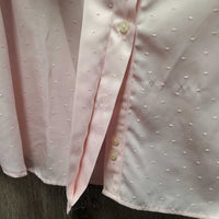 LS Show Shirt, snap collar *vgc/gc, stained scuffs, older
