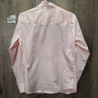 LS Show Shirt, snap collar *vgc/gc, stained scuffs, older
