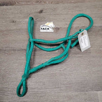 Narrow Round Hollow Nylon Rope Halter *vgc/xc, dirty
