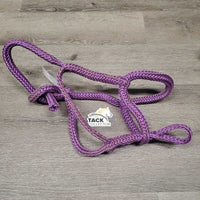 Thick Wide Round Hollow Binder Twine Rope Halter *gc, dirty, broken strings, frays & hair

