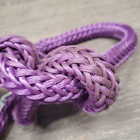 Thick Wide Round Hollow Binder Twine Rope Halter *gc, dirty, broken strings, frays & hair
