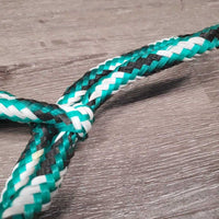 Narrow Round Hollow Nylon Rope Halter *xc/vgc, clean, mnr broken strings
