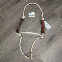Adjustable Leather & Lariat Headsetter Tie Down *xc, clean, mnr stains
