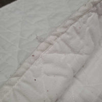 Pr Quilt Cotton Wraps *gc/fair, clean, threads, frays, undone stitching, pilly, mnr hair, dirt
