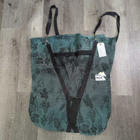 x.hvy Mesh Hay Bag, adjustable straps *vgc, clean, VERY Musty?SMELLS, older
