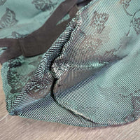 x.hvy Mesh Hay Bag, adjustable straps *vgc, clean, VERY Musty?SMELLS, older
