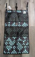 Hanging Grooming - Boot Organizer Bag *vgc, clean & dirty, stains, weak-ish velcro
