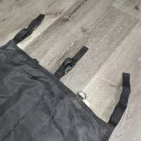 Hanging Grooming - Boot Organizer Bag *vgc, clean & dirty, stains, weak-ish velcro

