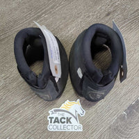 No Turn Bell Boots, velcro *vgc, dirty, faded
