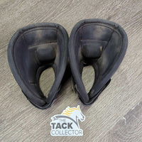 No Turn Bell Boots, velcro *vgc, dirty, faded
