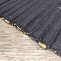 2 Exercise Leg Quilts *fair, clean, hairy, faded, discolored, dingy, holes, missing fill, older
