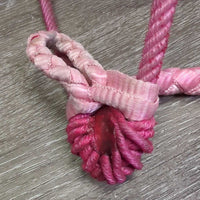 Braided Nylon Wrapped Bosal & Headstall *gc, stains, clean, rubs, frays, stains
